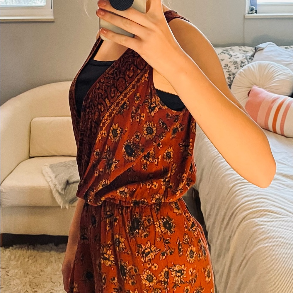 Mossimo Sunflower Romper